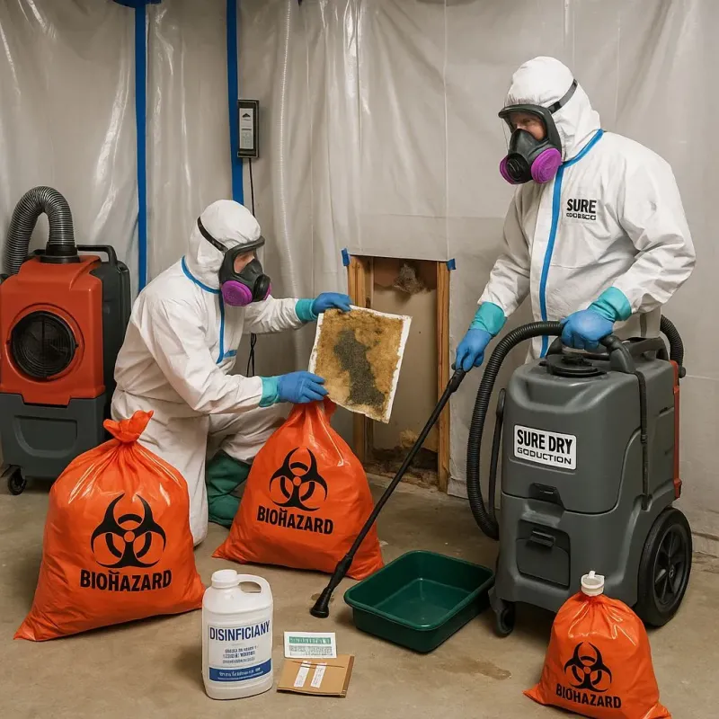 Contaminated Water Handling Protocols process in Oneida, WI