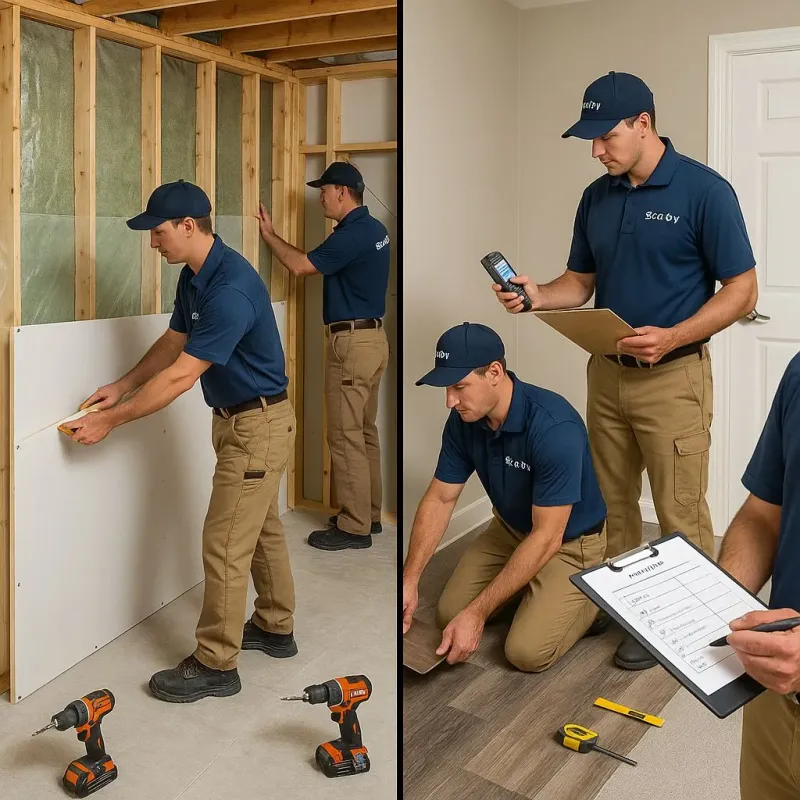 Repairs and Reconstruction process in Oneida, WI